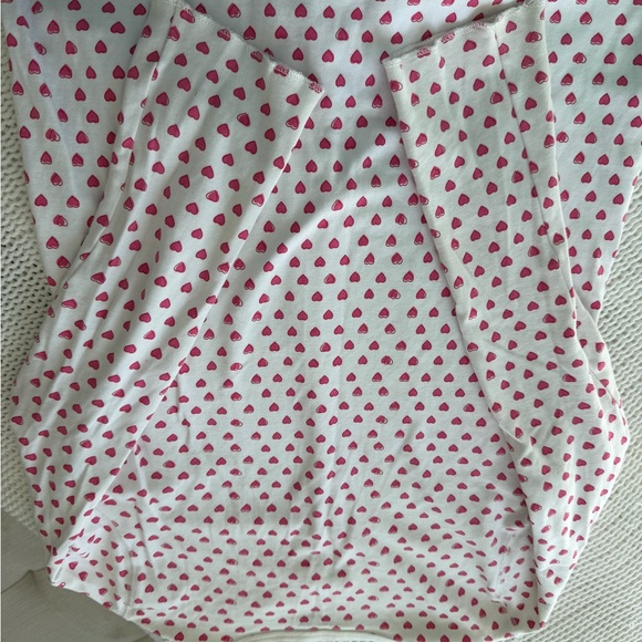 Roller rabbit heart- print Henley too size xxs - Picture 6 of 6